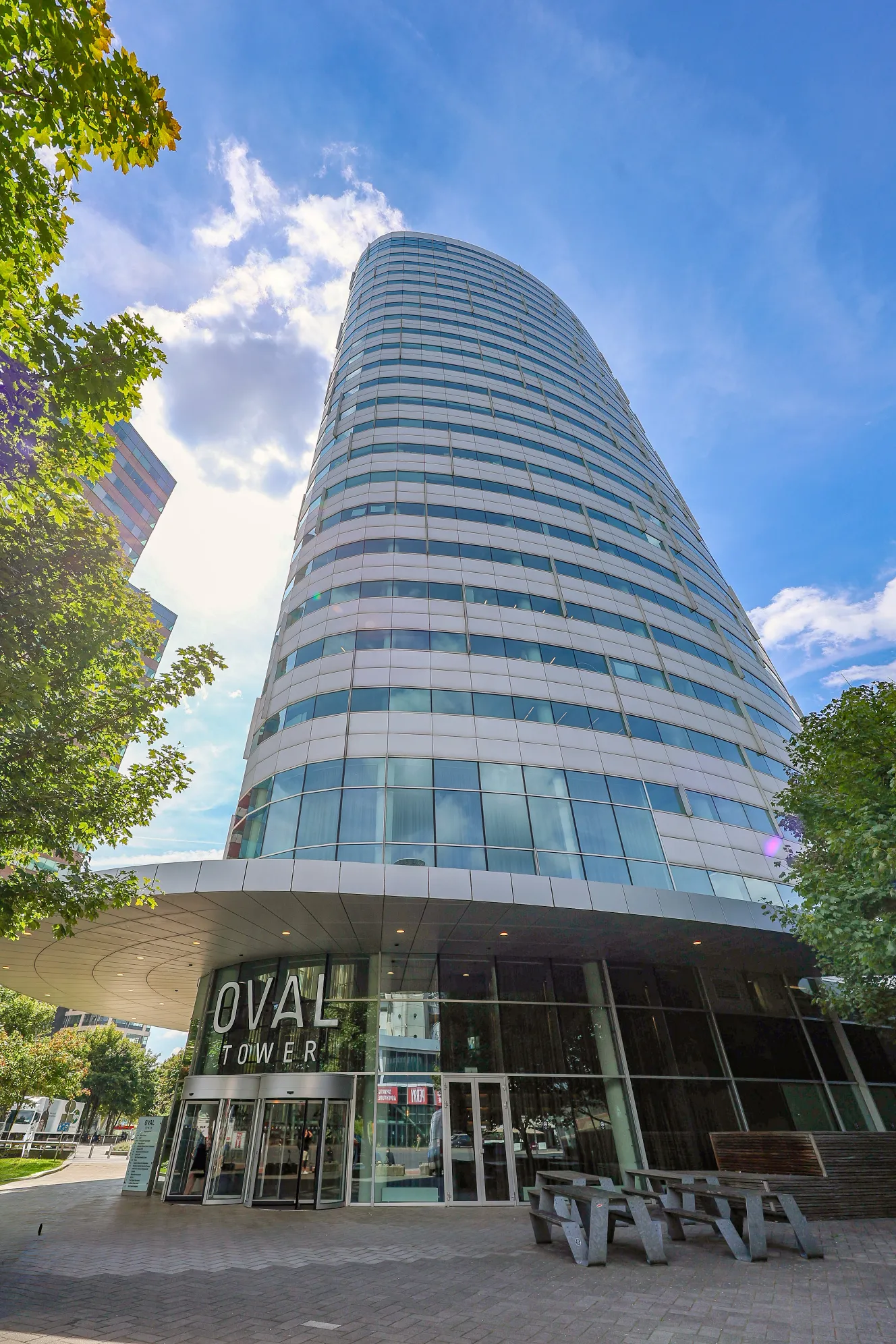 High-rise workspace at Tribes Amsterdam Arena
